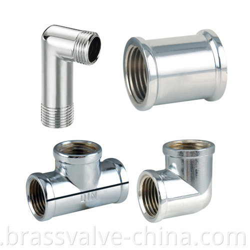 Brass Thread Fitting With Polishing Surface H858 Jpg